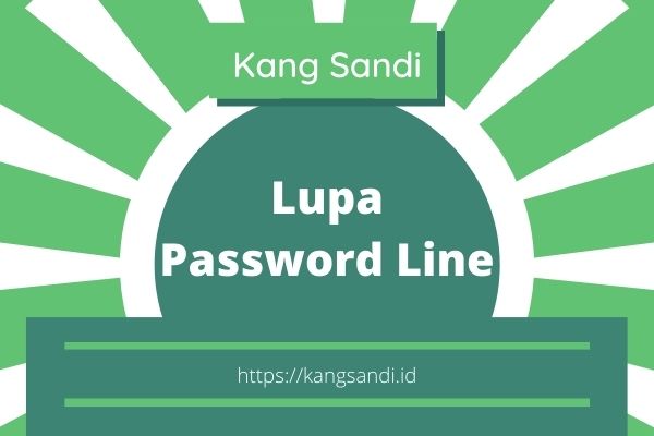 lupa password line kata sandi